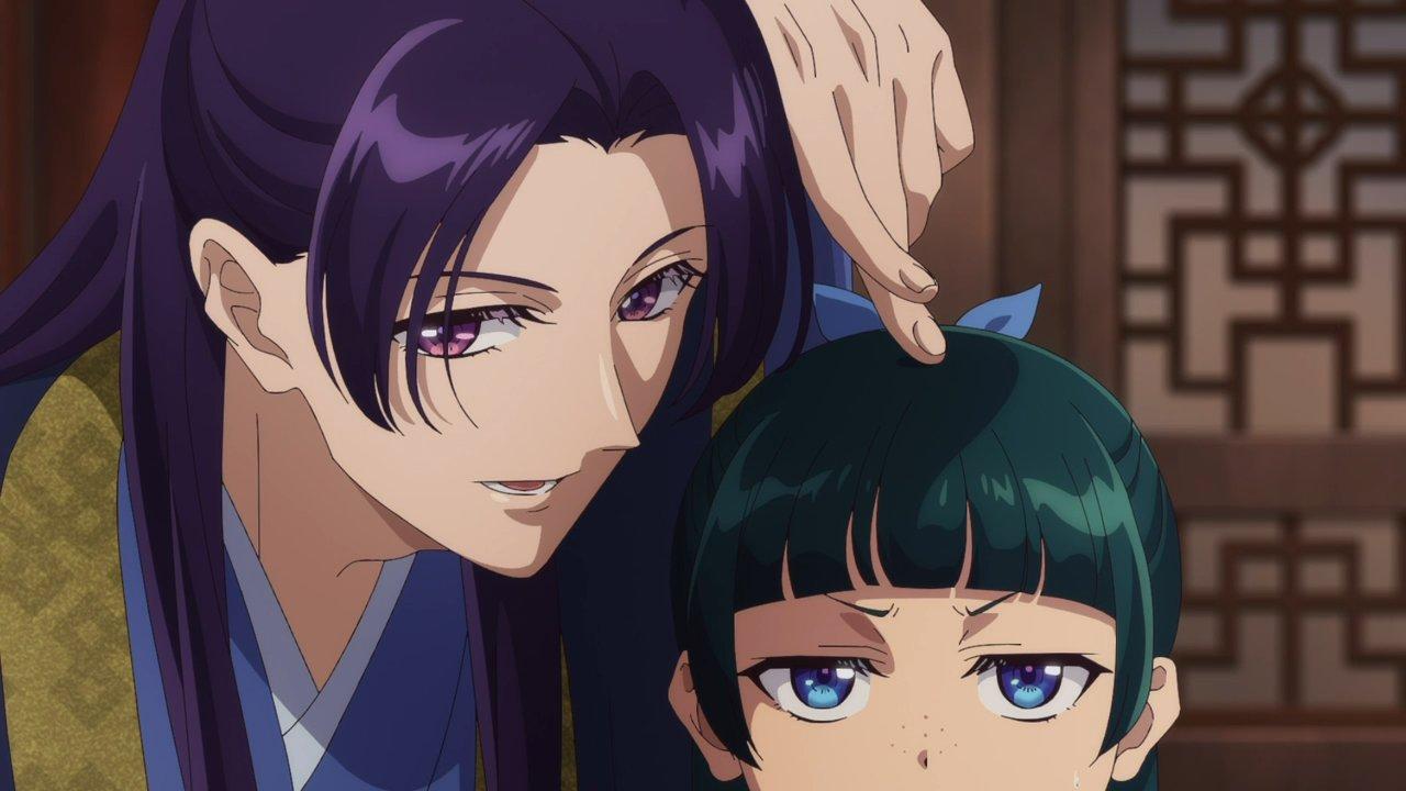 薬屋のひとりごと 2期 第38話 感想[里樹の鏡]美形宦官のお仕事 